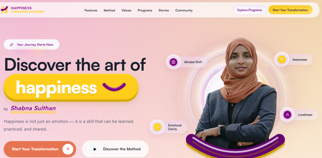 Happiness Coaching Academy preview